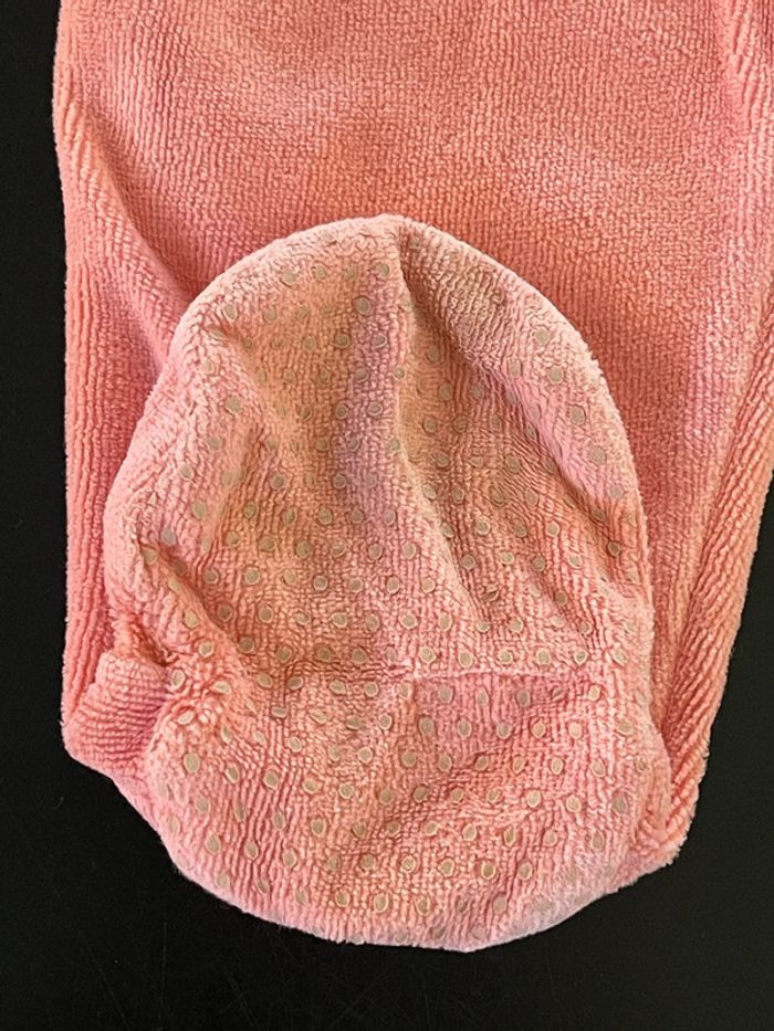 Pyjama velours col Claudine - photo numéro 4