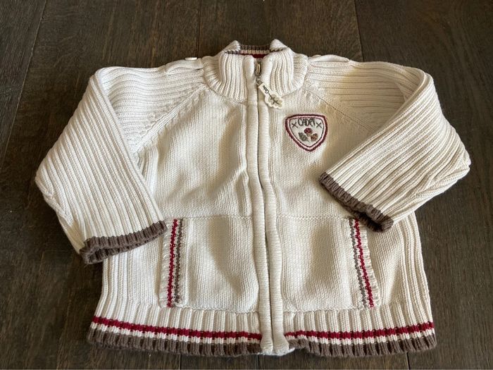 Gilet beige 12 mois