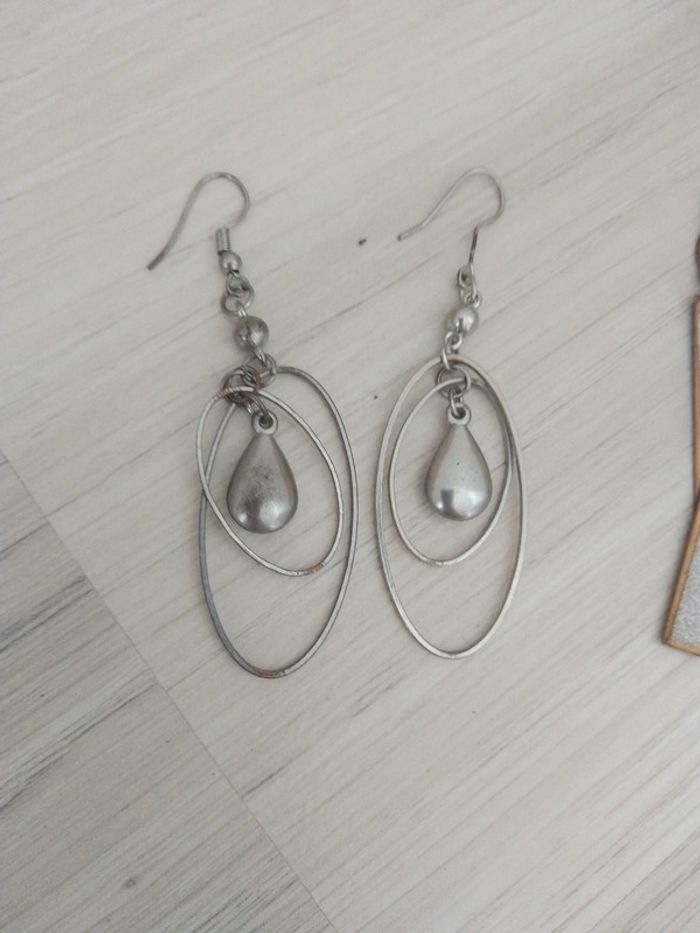 Lot de 7 paires de boucles d'oreilles fantaisie - photo numéro 7