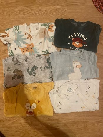 Lots de 6 pyjamas