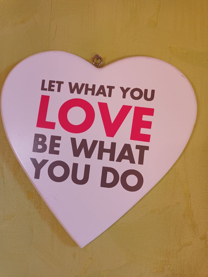 Décoration murale en forme de cœur