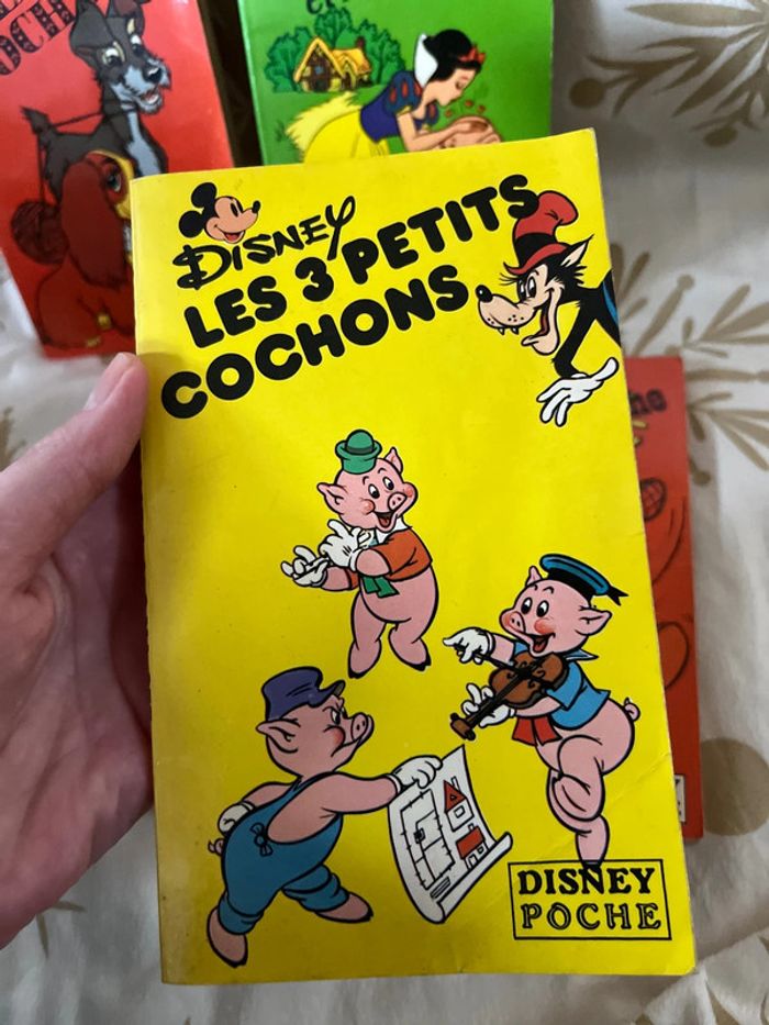 Lot de 5 livres Disney poche vintage - photo numéro 6
