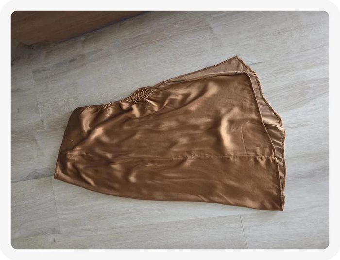 jupe Stradivarius marron taille S - photo numéro 2