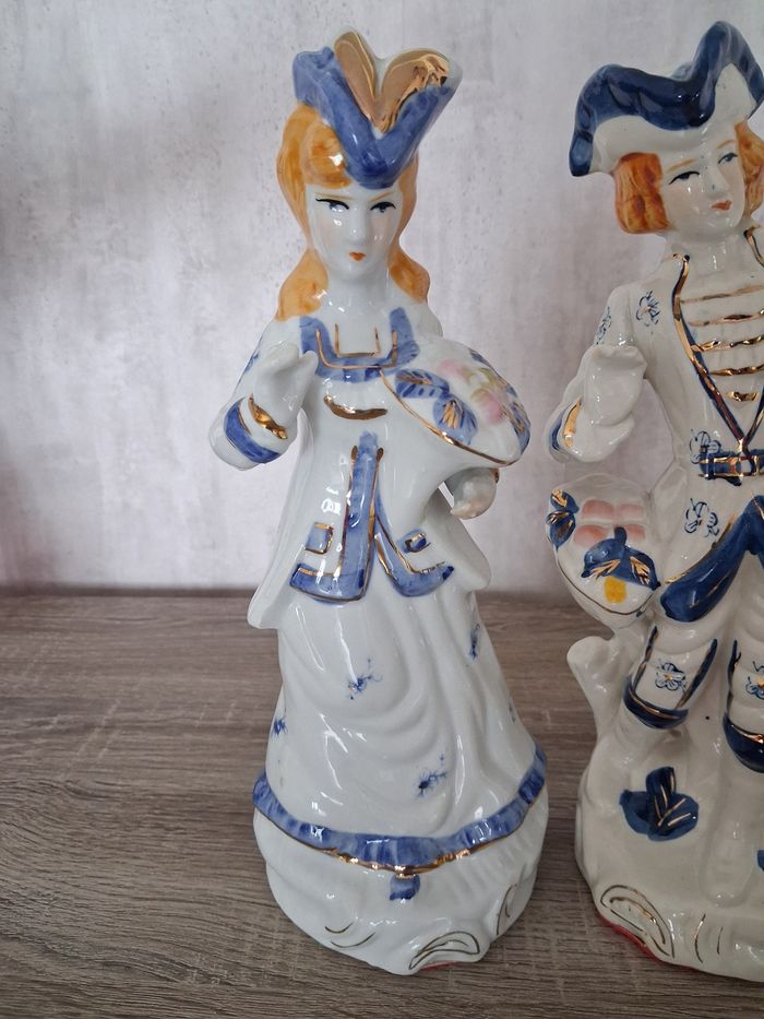 Figurines décorations en porcelaine 27 cm de haut - photo numéro 2
