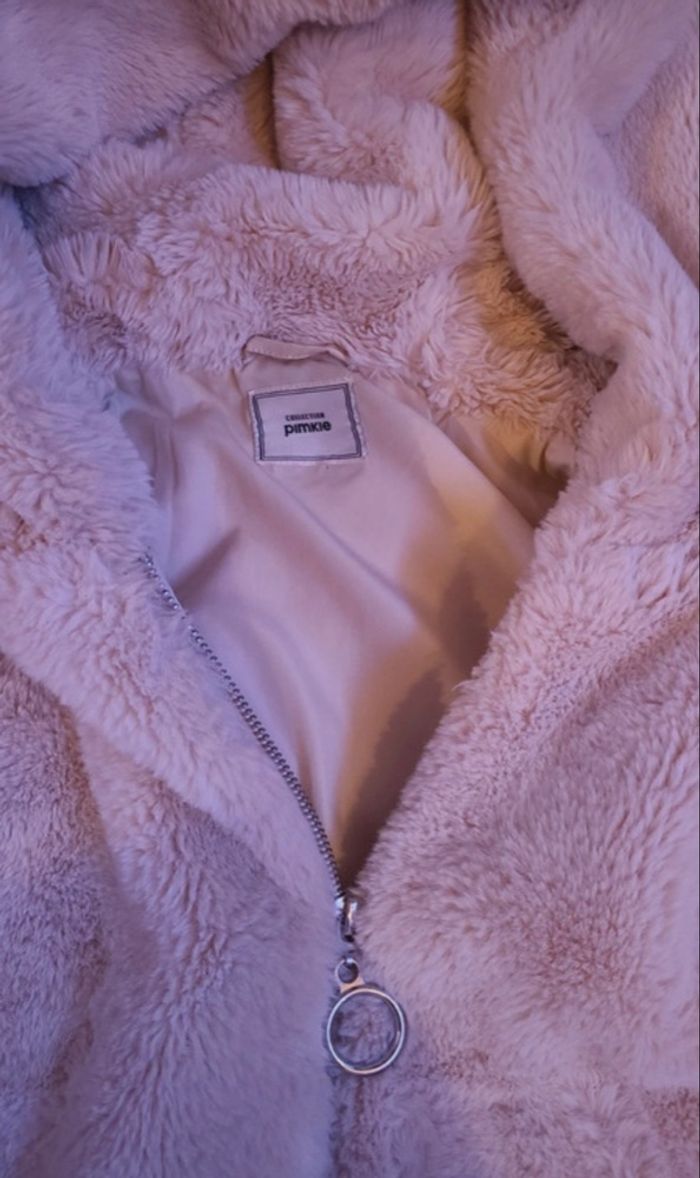 Manteau fausse fourrure - photo numéro 5