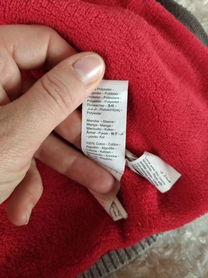 Veste gilet zippé doublé chaud avec capuche Garçon 12 mois Chien "l'école des pirates" Orchestra - photo numéro 12