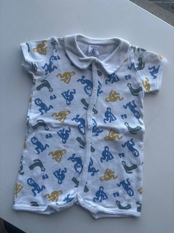 Combinaison bébé garçon Petit Bateau 3M