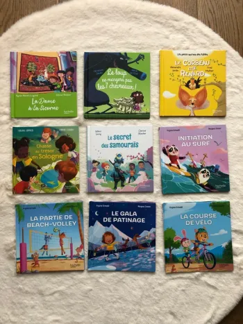 Lot 9 livres mc do
