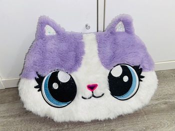 Coussin doudou chat claire’s