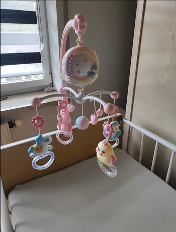 Mobile Musical Lit Bébé Fille
