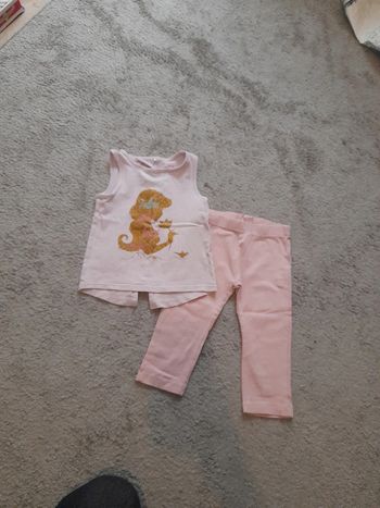 Tee shirt et leggings 3/4