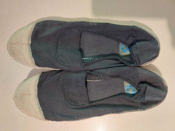 ballerine élastique bensimon noire et blanche 38