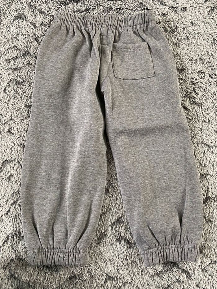 Pantalon de survêtement gris - 4 ans - photo numéro 3