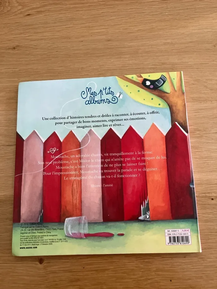 Livre moustache ne se laisse pas faire - photo numéro 2