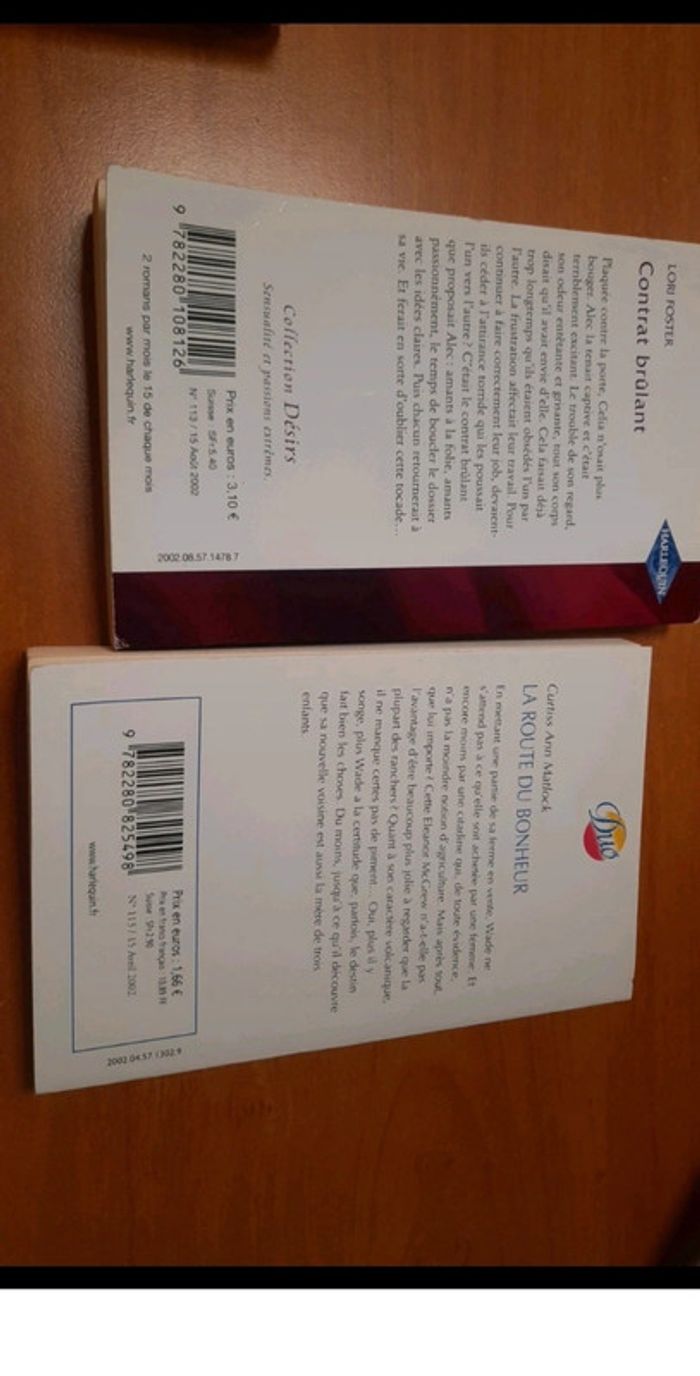 Lot de 4 livres amour - photo numéro 4