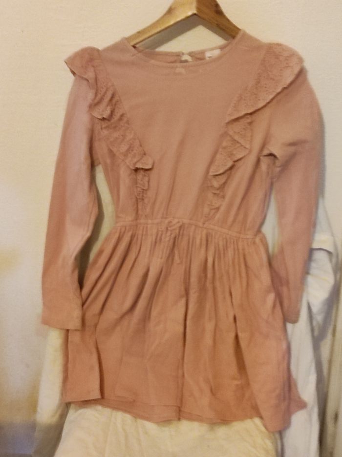 Robe hiver rose