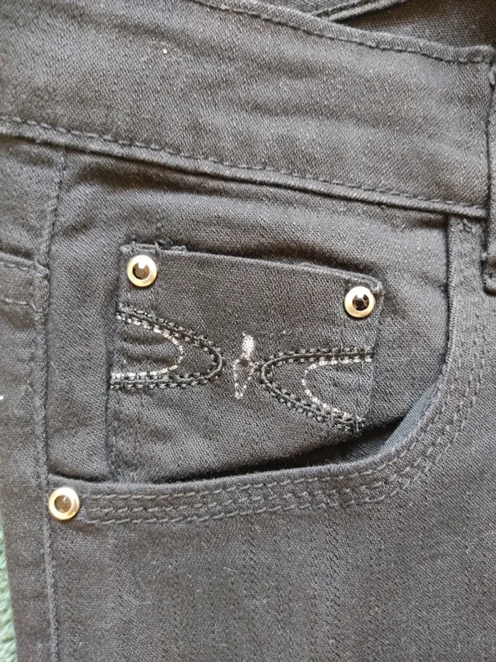 Pantalon noir femme droit 38 M Vavell très bon état - photo numéro 3