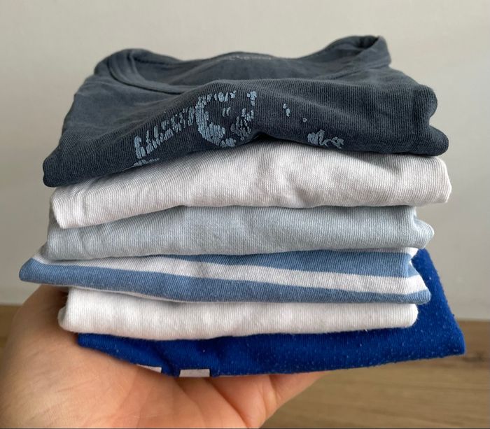 Lots 6 T-Shirts Débardeurs Vertbaudet Garçon Taille 5 ans Vertbaudet - photo numéro 2