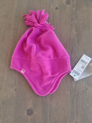 Bonnet polaire fille
