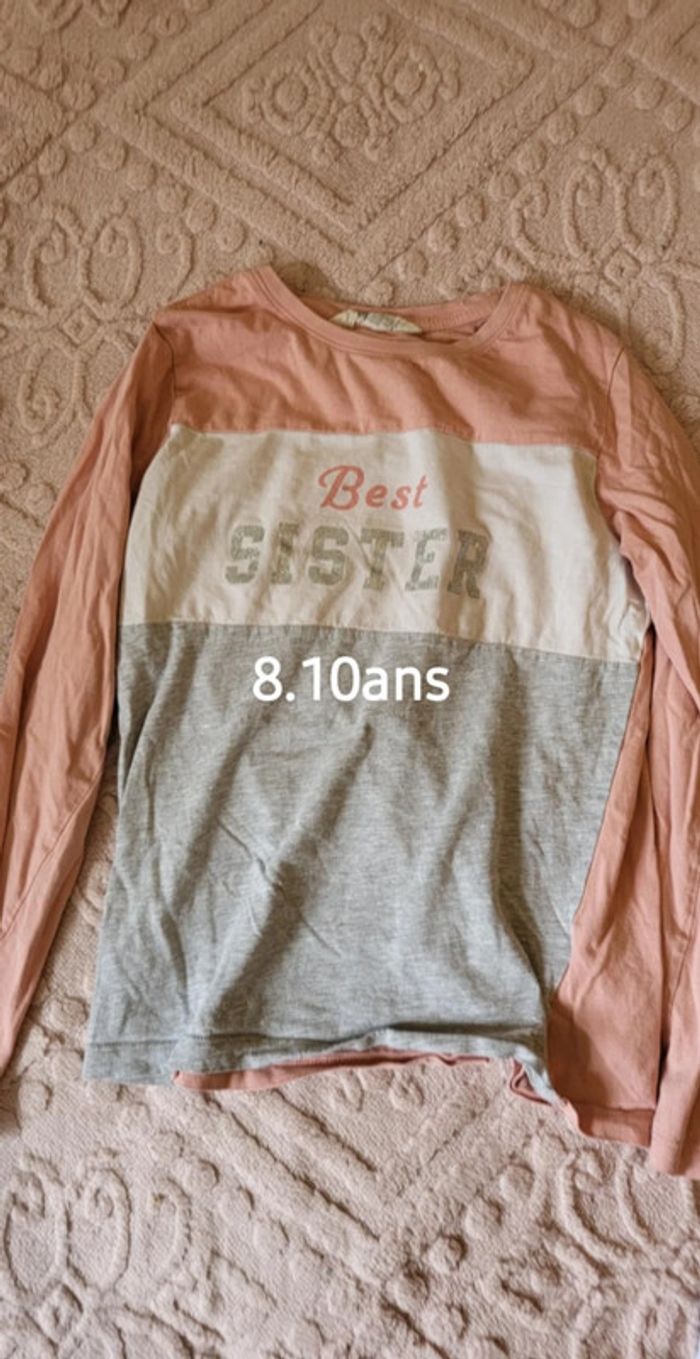 t shirt 8 ans