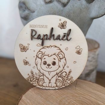 Disque de bienvenue. Naissance