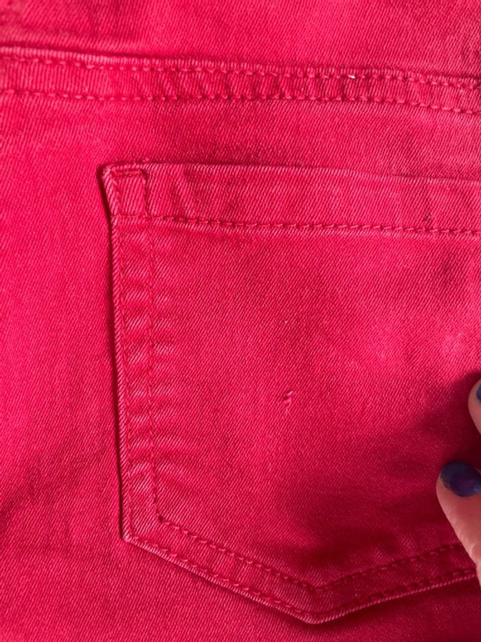Pantalon rouge taille 12 ans marque gemo - photo numéro 4