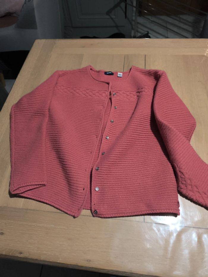 Gilet rose okaidi 12 ans