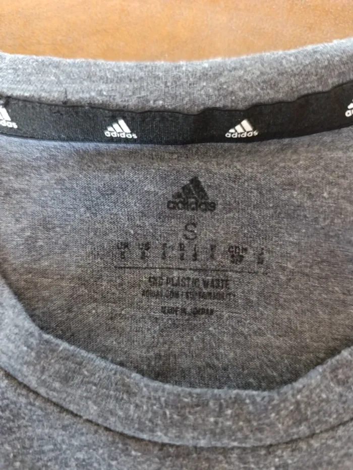 T-shirt adidas aeroready gris - photo numéro 6