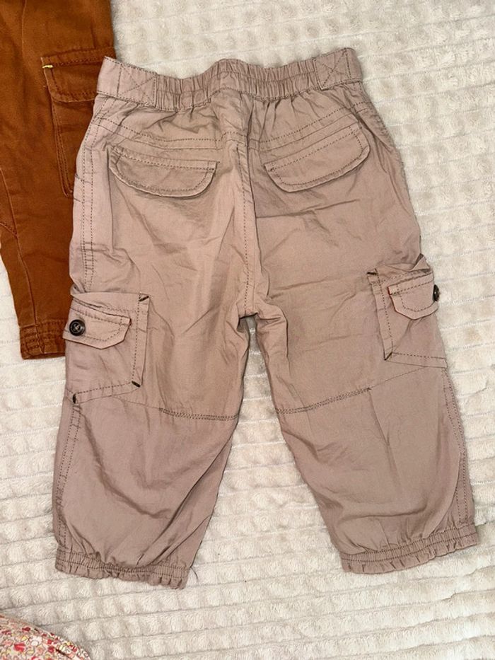 2 pantalon cargo 18 mois - photo numéro 4