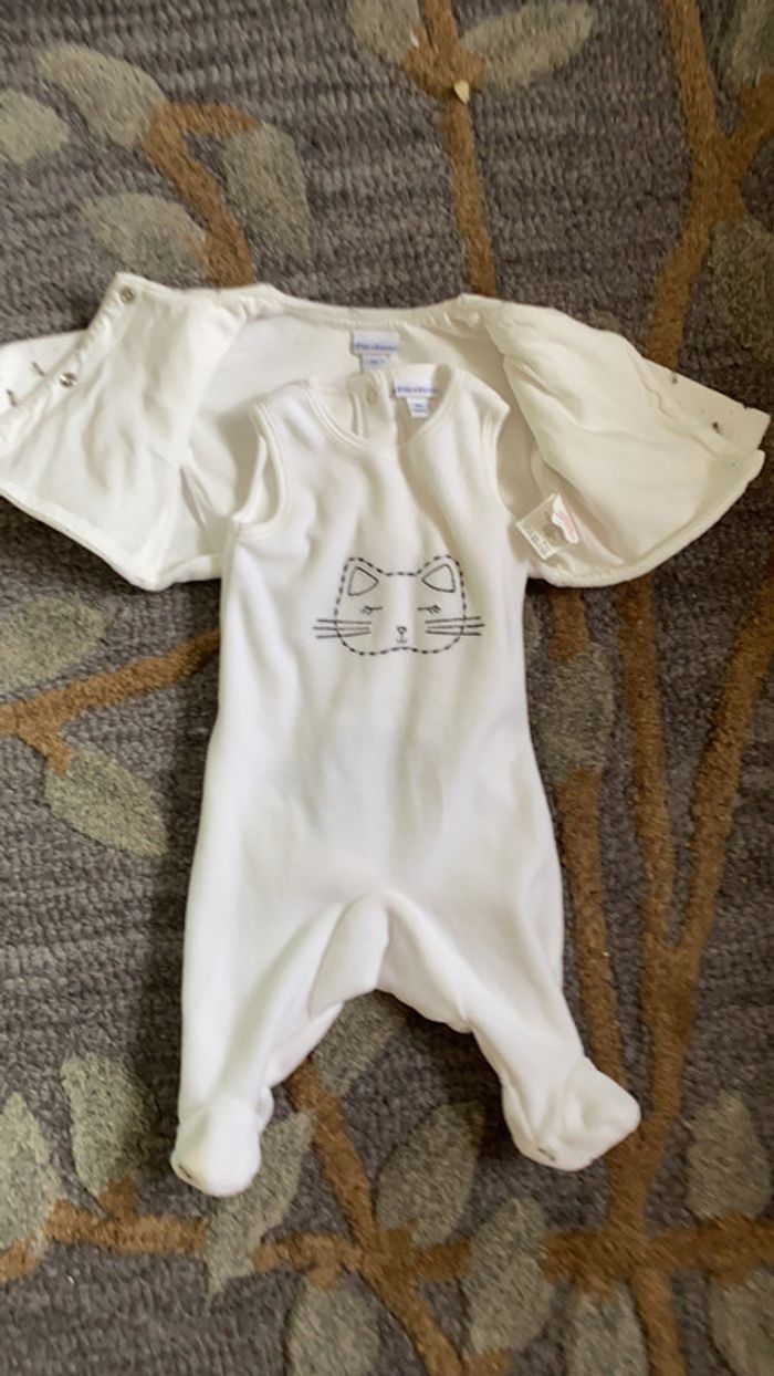 Ensemble fille nouveau née 50 cm Petit bisou - photo numéro 2