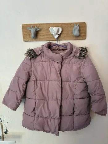 Manteau hiver bien chaud, 18 mois, Bout’chou.