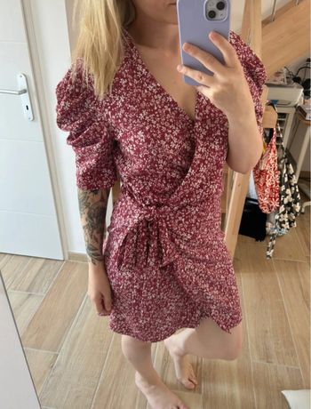 Robe Mango taille L cache cœur