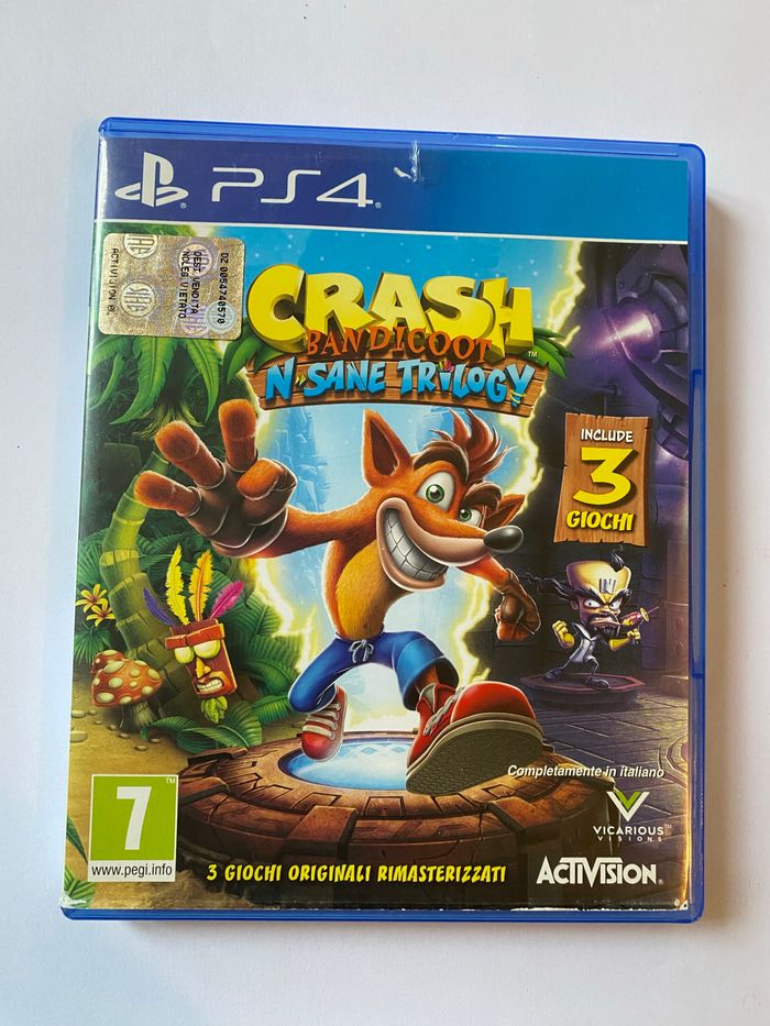 Crash bandicoot trilogy ps4