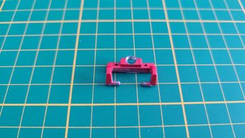 Fixation interne 2 pièce miniature Bburago burago Porsche 911 Carrera 1993 1/18 1/18e 1/18ème #C53