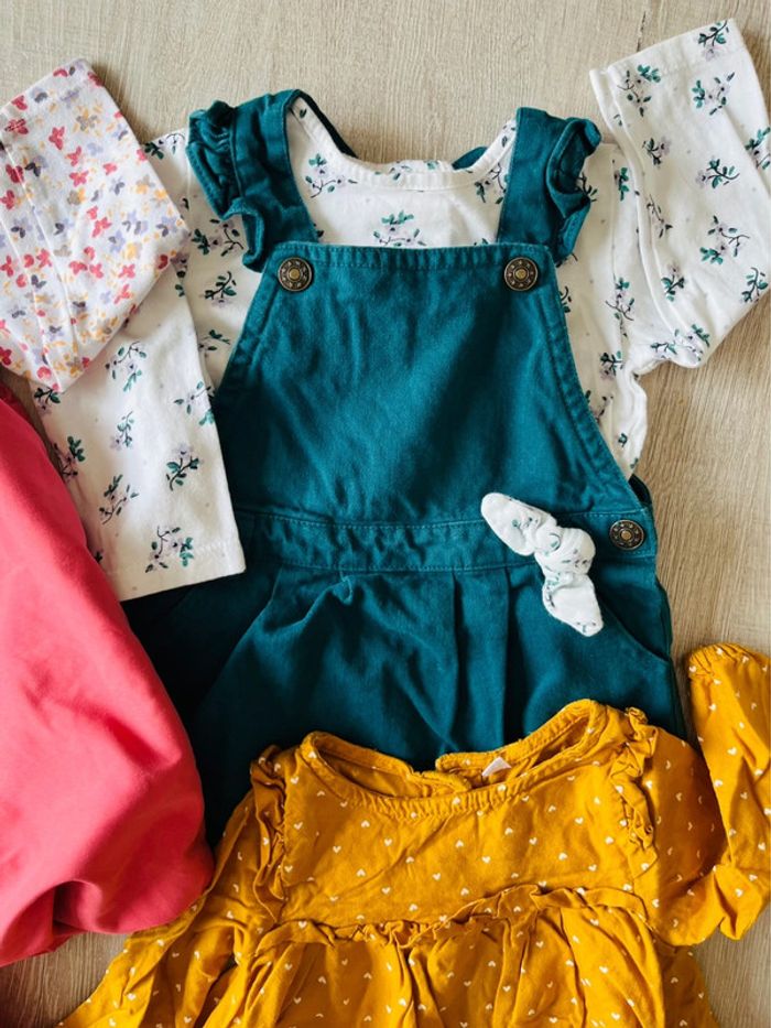 Lot de robes bébé fille multiple marque - photo numéro 3