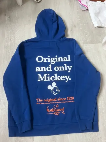 Sweat-shirt à capuche Mickey 100 ans Disney
