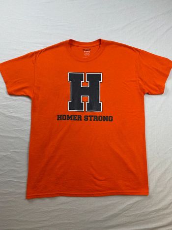 T-shirt imprimé sport USA, homme, été, Orange, L
