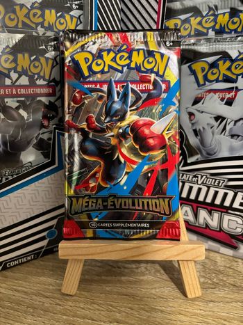 Booster Pokémon Méga-Évolution rescellé 