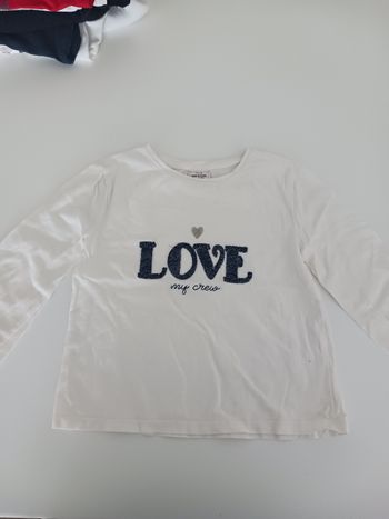 T-shirt manches longues fille