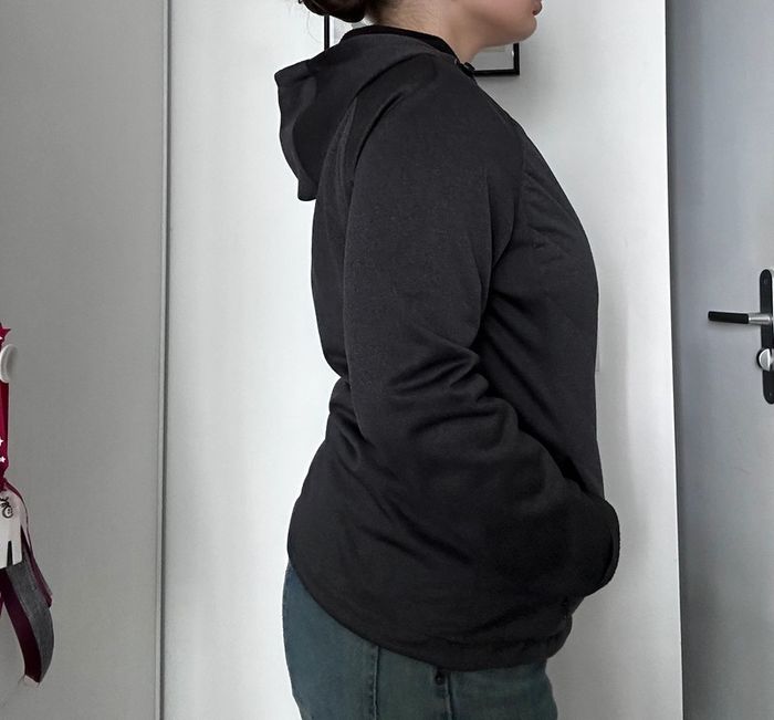 Veste zippée New Balance noire – Taille L (40) Sporty | Confort | Streetwear - photo numéro 4