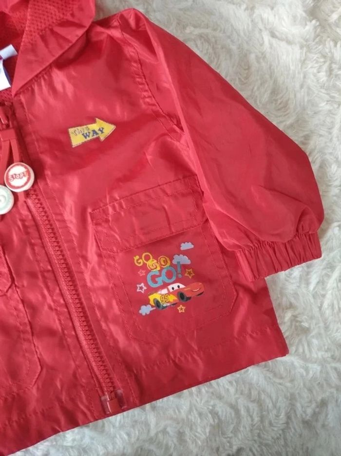 Imperméable veste blouson à capuche Garçon 6 mois Cars Disney Baby - photo numéro 4