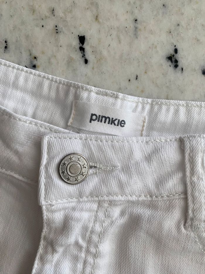 Short en jean blanc dentelle Pimkie 34 - photo numéro 5