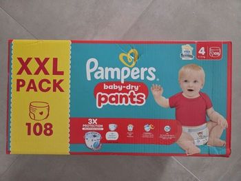 Couches pants taille 4