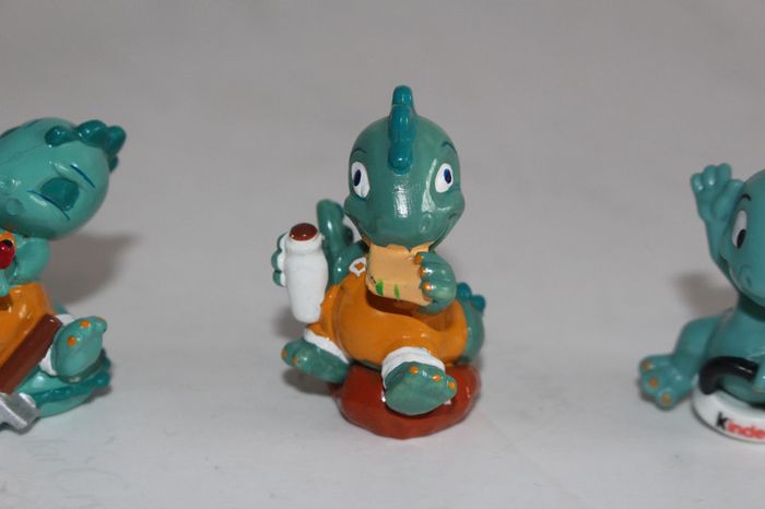 Kinder Lézards 1995 Lot de 4 - photo numéro 4