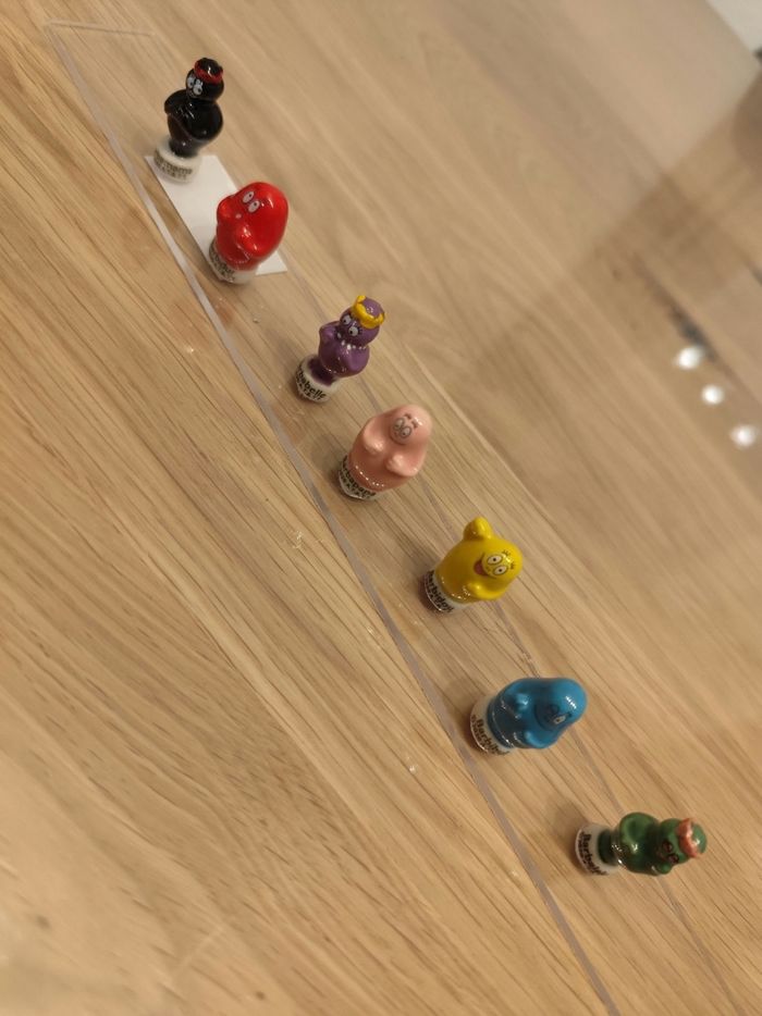Fèves x7 neuves Barbapapa