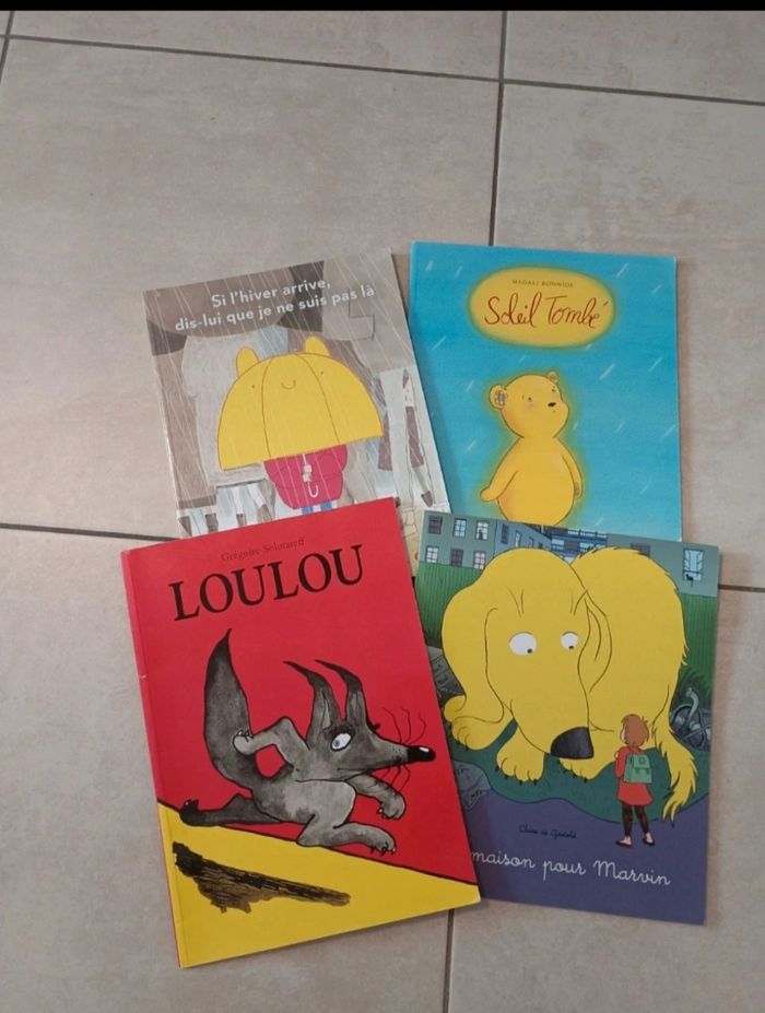 4 grands albums école des loisirs