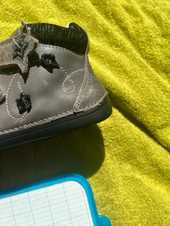 Chaussure montante barefoot grises - photo numéro 3