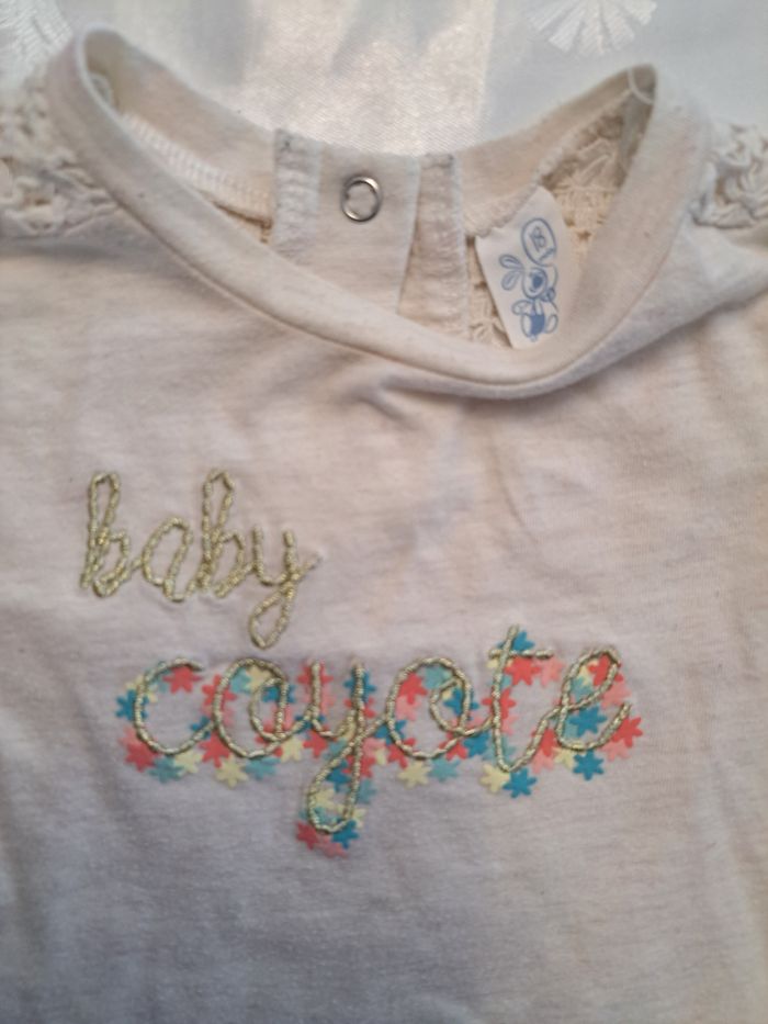 Lot de 3 t-shirts ML fille 18 mois BE - photo numéro 6