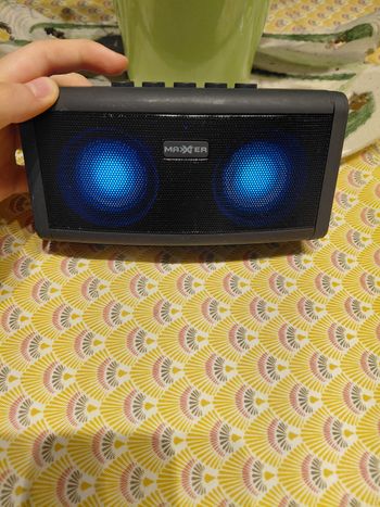 Enceinte bluetooth Maxxter noir 