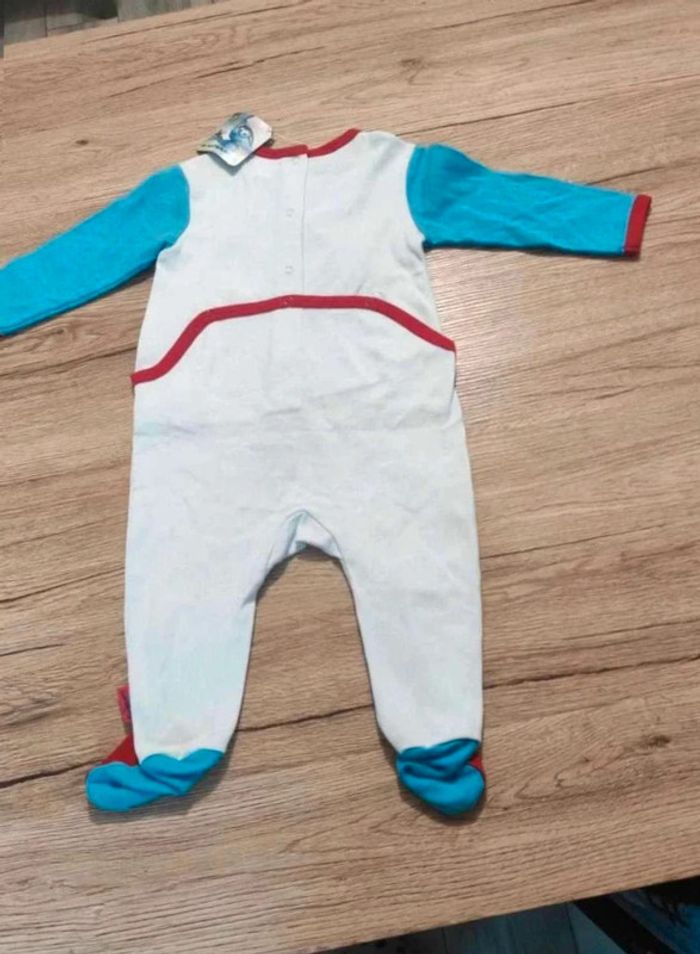 Pyjama neuf  6  mois  Schtroumpfs - photo numéro 6